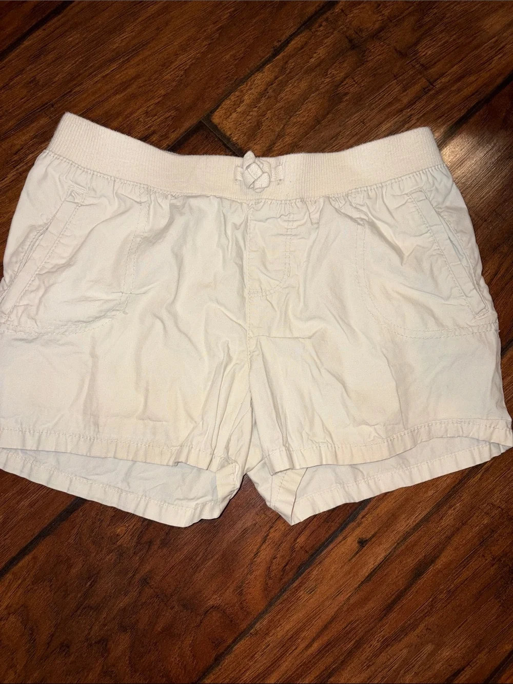 The Children's Place Cream White Girls' Shorts